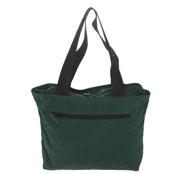 PRADA Tote Bag Nylon Green Auth ac2533 - Picture 3 of 16
